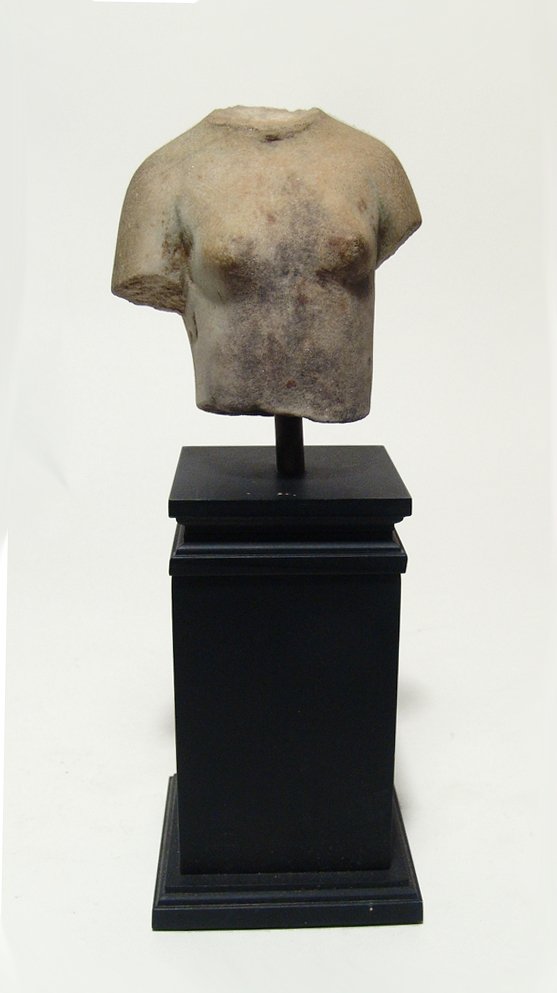Archaic Greek marble torso of a woman (1 of 4)