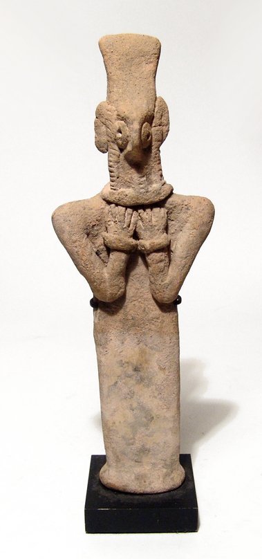 Large Syrio-Hittite terracotta Astarte idol (1 of 4)