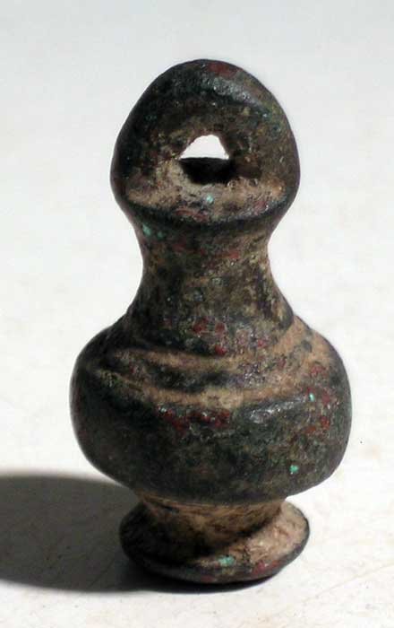 Near Eastern bronze stamp seal (1 of 2)