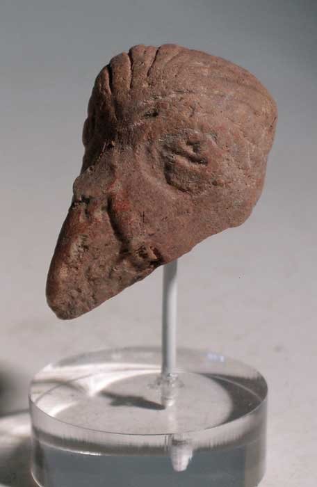 An excellent Aztec fragment from Mexico (1 of 3)