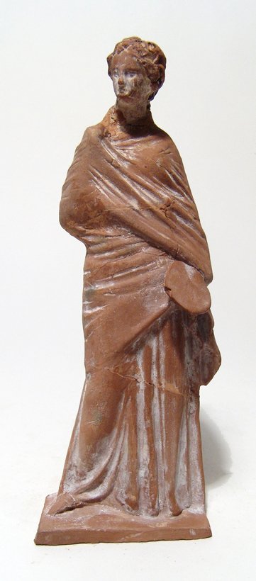 Late Hellenistic terracotta figure of a woman (1 of 5)