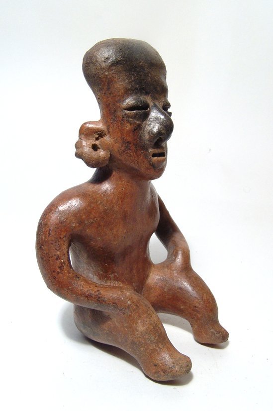 Nayarit San Sebastian style seated female figure (1 of 3)