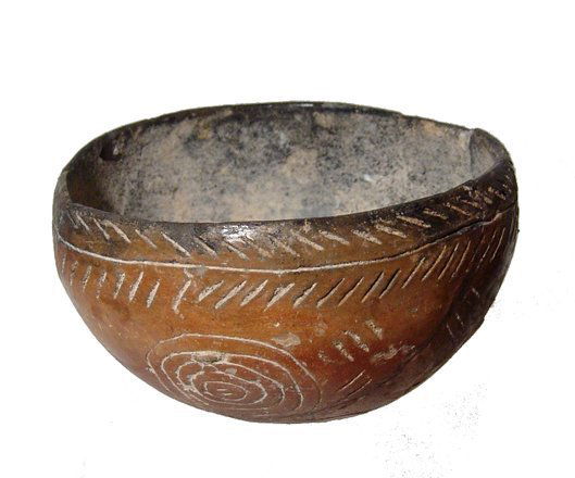 A choice Cypriot red polished ware bowl (1 of 4)