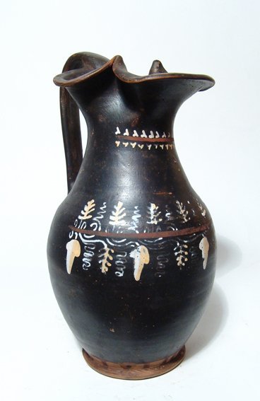 A nice Greek Gnathian-ware olpe, Magnia Graecia (1 of 4)