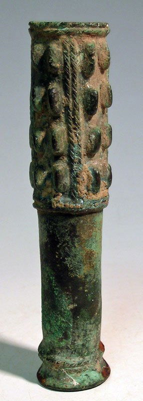 A fine Near Eastern bronze mace head (1 of 3)