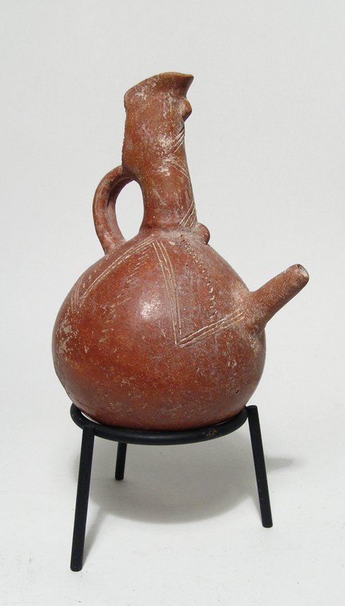 A choice Cypriot red polished ware jug (1 of 4)