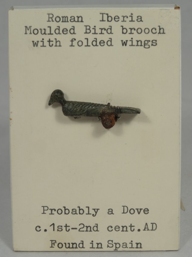 A Roman molded bronze bird brooch (1 of 4)