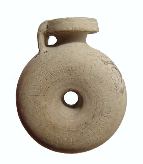 Corinthian ring aryballos, c. 6th Century BC (1 of 4)