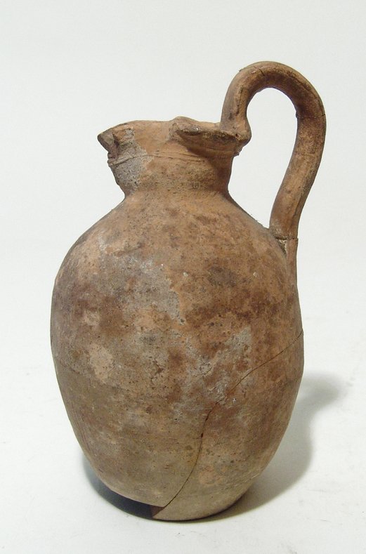 A Roman orange buff olpe (1 of 3)