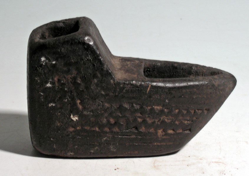 A beautiful Near Eastern stone oil lamp (1 of 3)