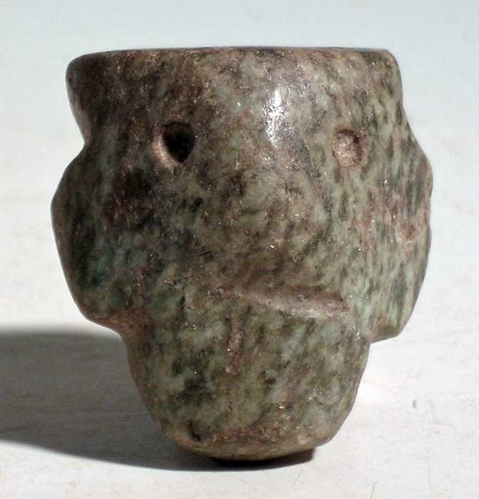 A choice Mezcala stone pendant from Mexico (1 of 4)