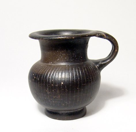 A nice Campanian black-ware olpe, Magnia Graecia (1 of 3)