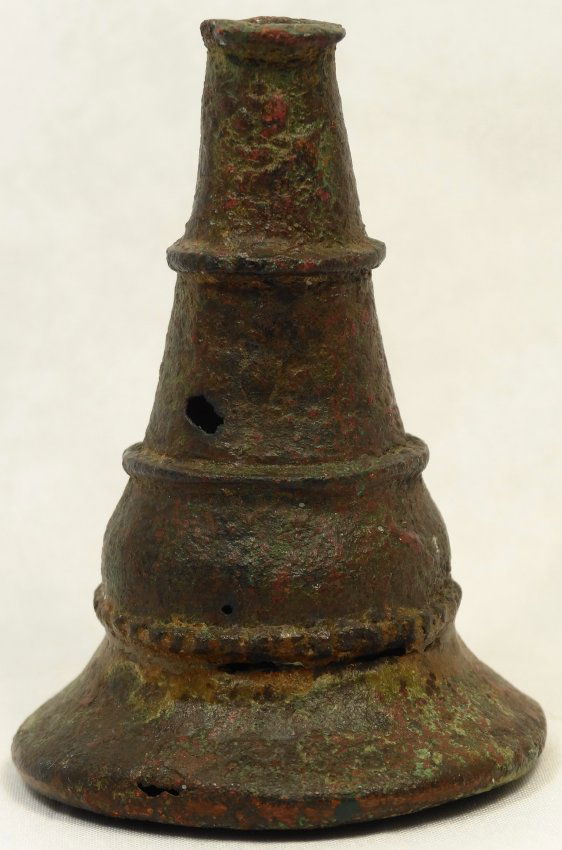 Elegant Bactrian bronze kohl vessel, c. 2nd Millennium (1 of 2)