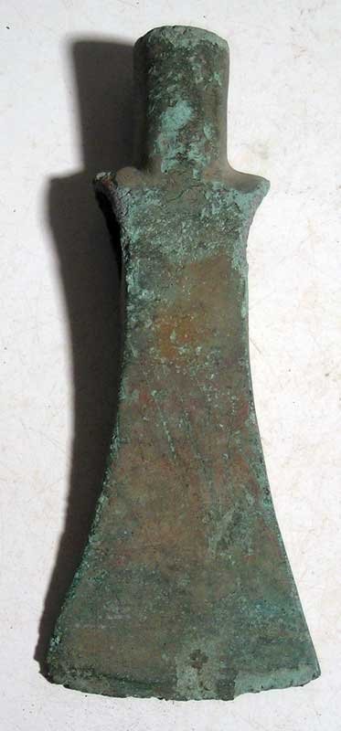 A choice Near Eastern bronze axe, ca. 1000 - 600 BC (1 of 3)