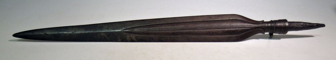 Spear point from Moro peoples of Philippines (1 of 3)