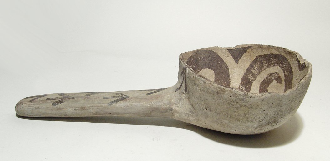 A large Anasazi ceramic ladle (1 of 3)