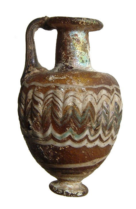 A lovely Phoenician core-formed amphoriskos (1 of 4)