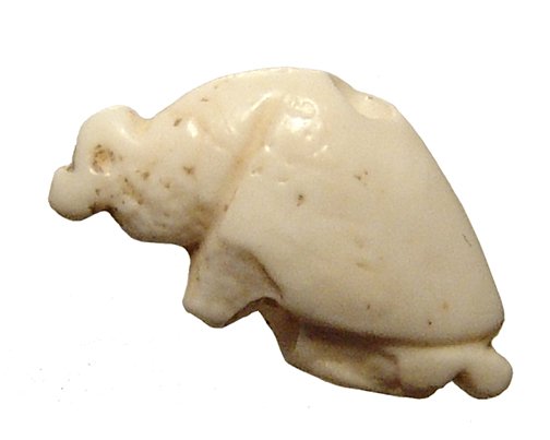 Sumerian creme marble amulet of the god Ningirsu (1 of 2)