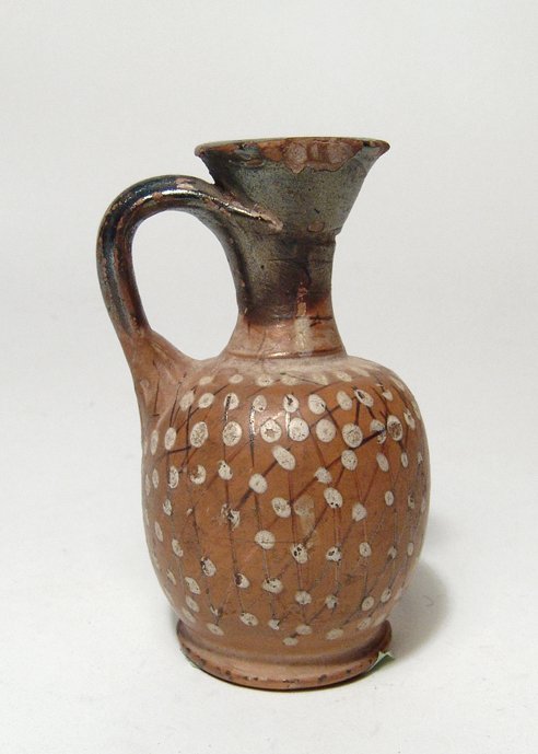 Nice little Apulian net lekythos, Magnia Graecia (1 of 3)