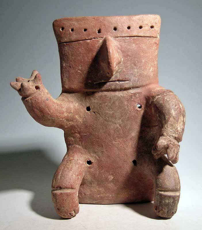 Quimbaya retablo figure from the Middle Cauca region (1 of 4)