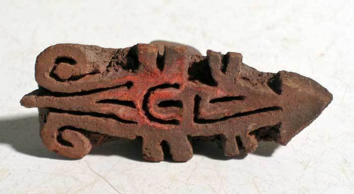 A rare Aztec stamp from Mexico (1 of 2)