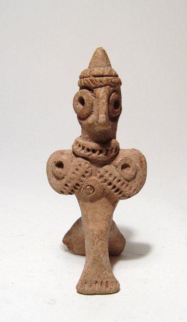 A Syro-Hittite terracotta seated figure (1 of 4)