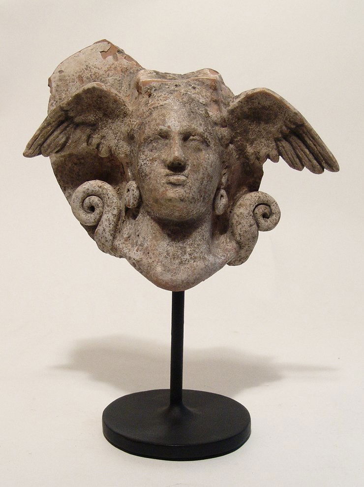 A fantastic Greek ceramic antefix (1 of 6)