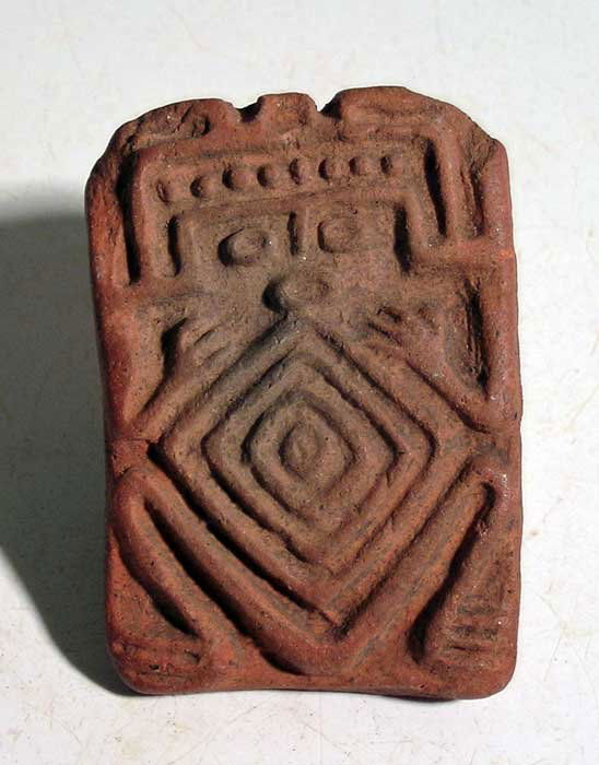 A rare figural stamp from Guerrero, Mexico (1 of 2)