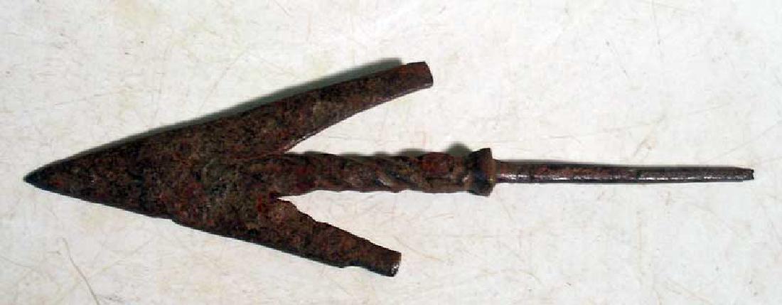 A fine Roman ballista point, c. 4th Century (1 of 2)