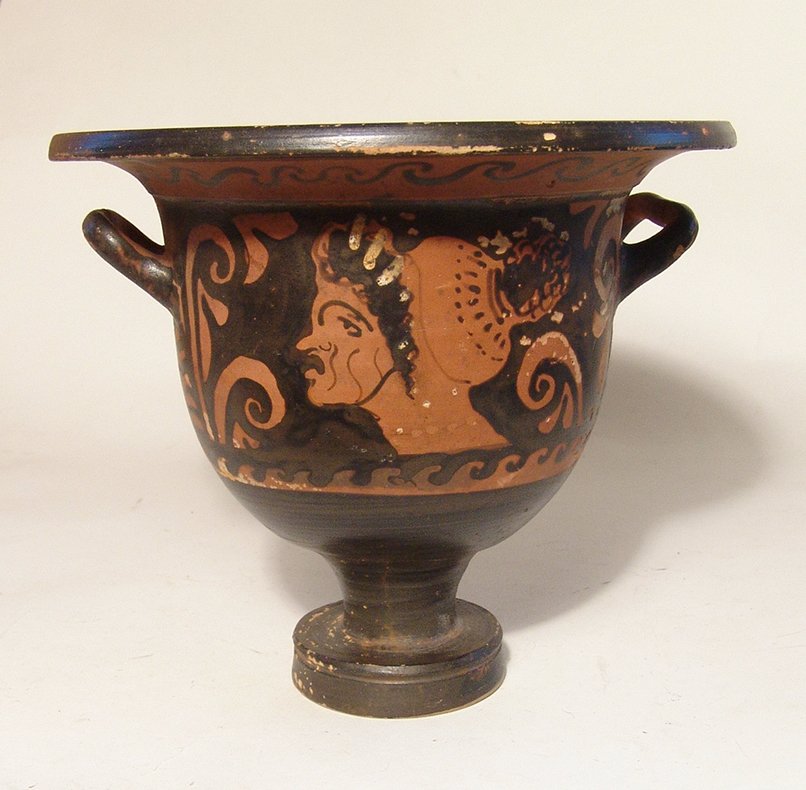 A very interesting Greek red-figure krater (1 of 8)