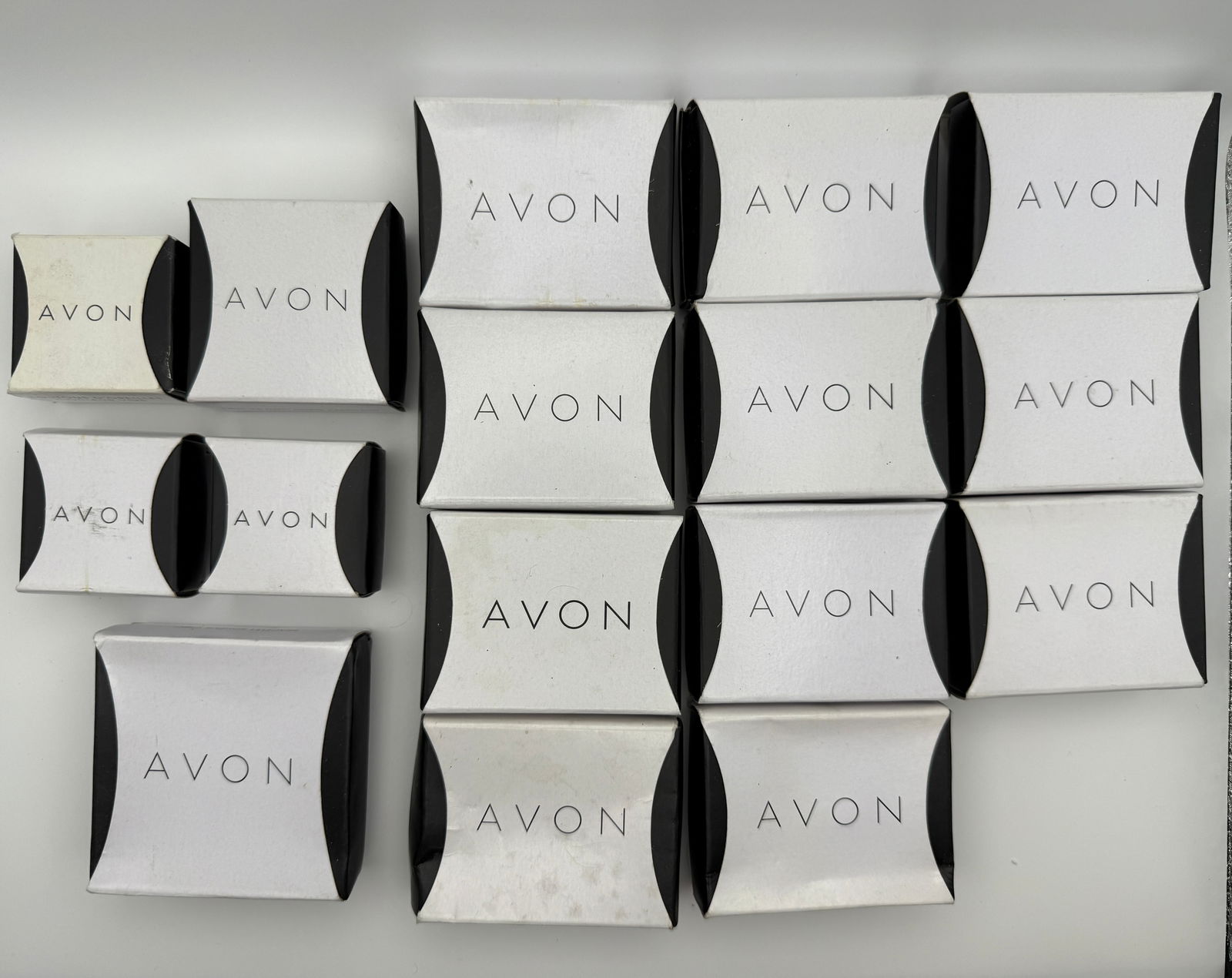 Vintage AVON jewelry in boxes, Lot of 16 (1 of 2)