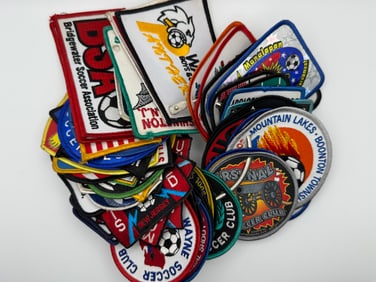 50+ New Jersey Youth Soccer Patches (Various Townships)