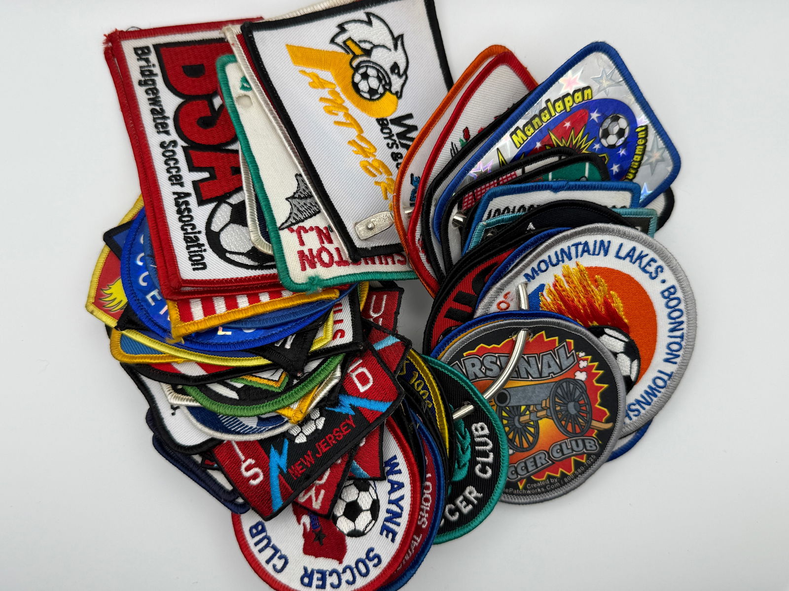 50+ New Jersey Youth Soccer Patches (Various Townships) (1 of 7)