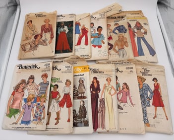 Lot of 12 Butterrick / Vogue Patterns in original packages