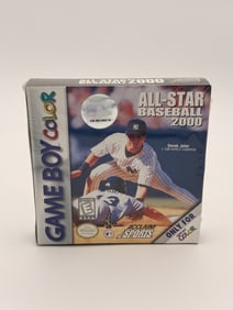 Factory Sealed All-Star Baseball 2000 Game Boy Color w/ Receipt - no reserve