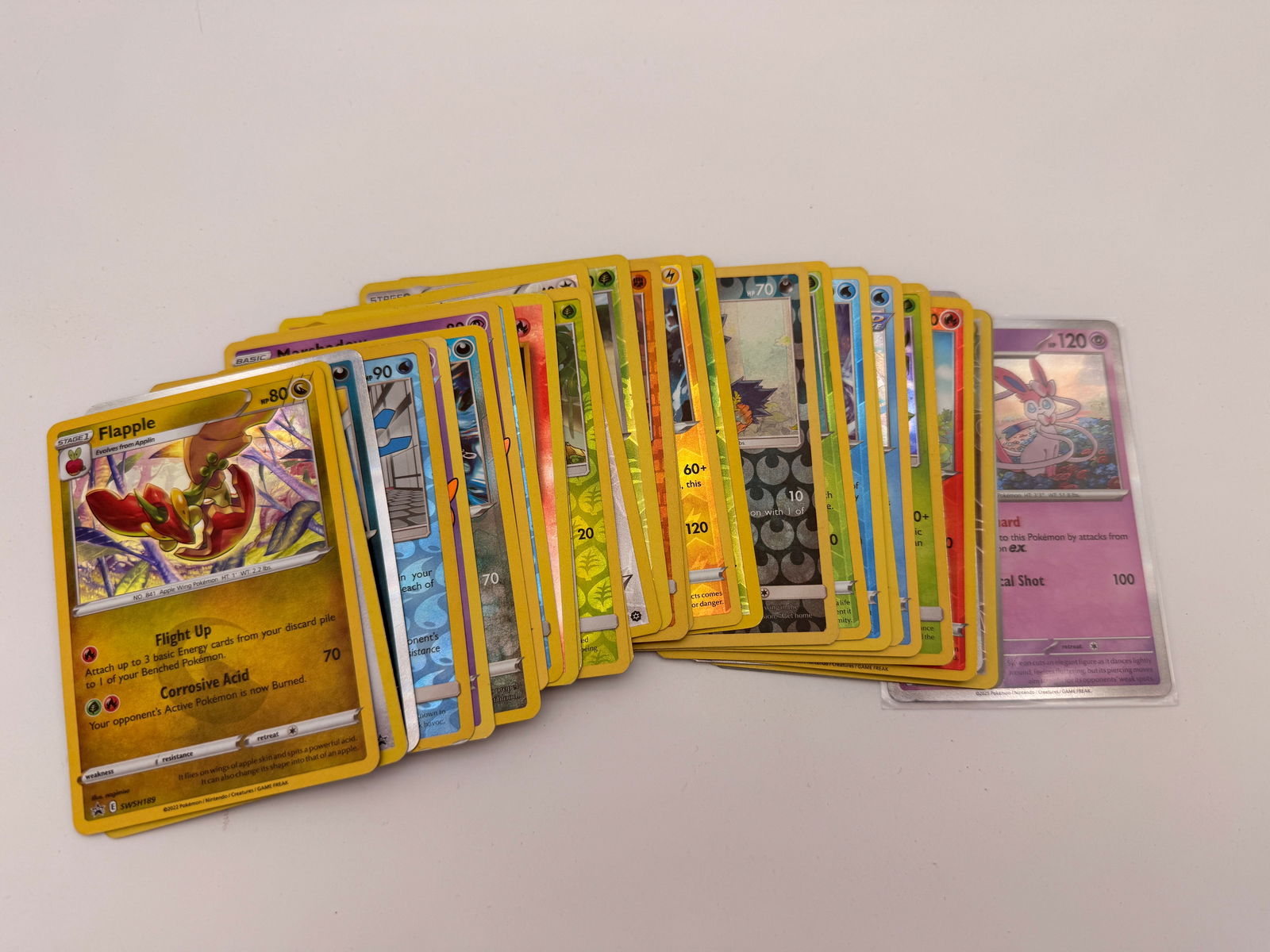 Lot of 30 Holographic Pokémon Cards (1 of 2)