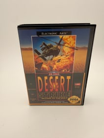 Desert Strike: Return to the Gulf – Sega Genesis, Complete in Box