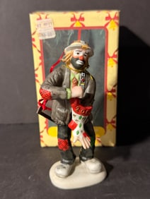 2001 Christmas Ornament Emmett Kelly Jr Clown Ornament In original box