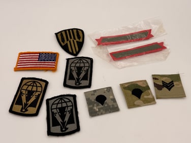 Mixed lot of Military Patches