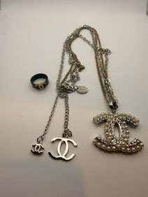Chanel-Inspired Costume Jewelry Lot