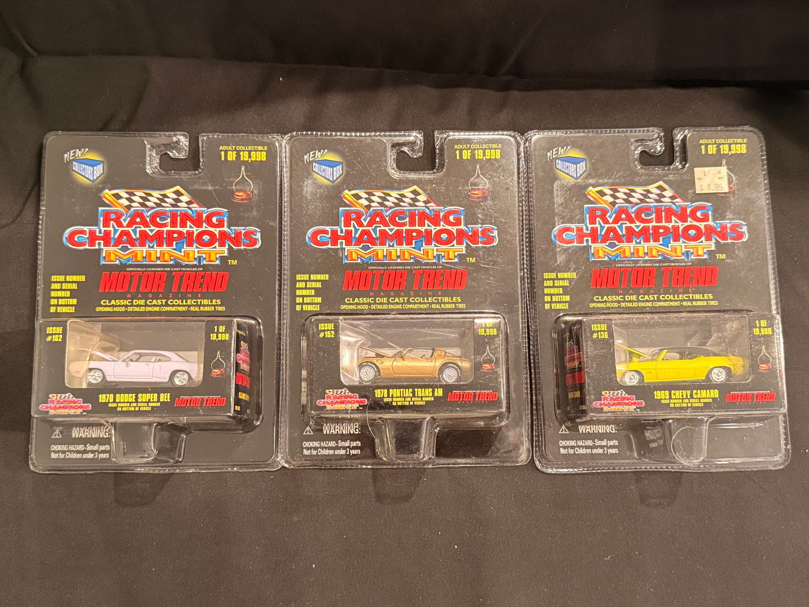 Racing Champions Mint Motor Trend Car Lot (3) (1 of 5)