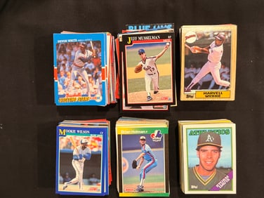 Bulk Lot of 300+ Vintage Baseball Cards