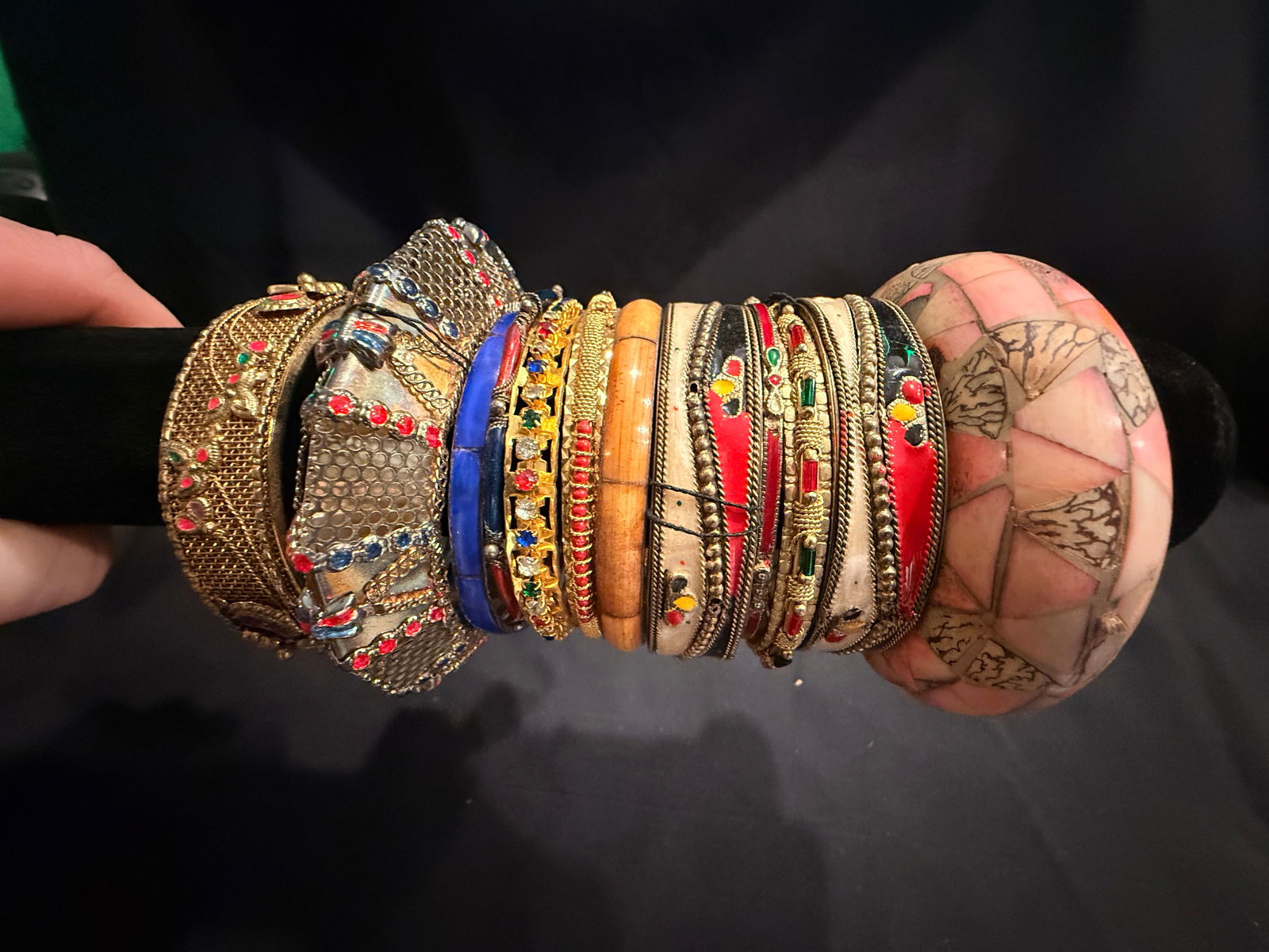 Vintage Costume Bangle Bracelets (12) (1 of 2)