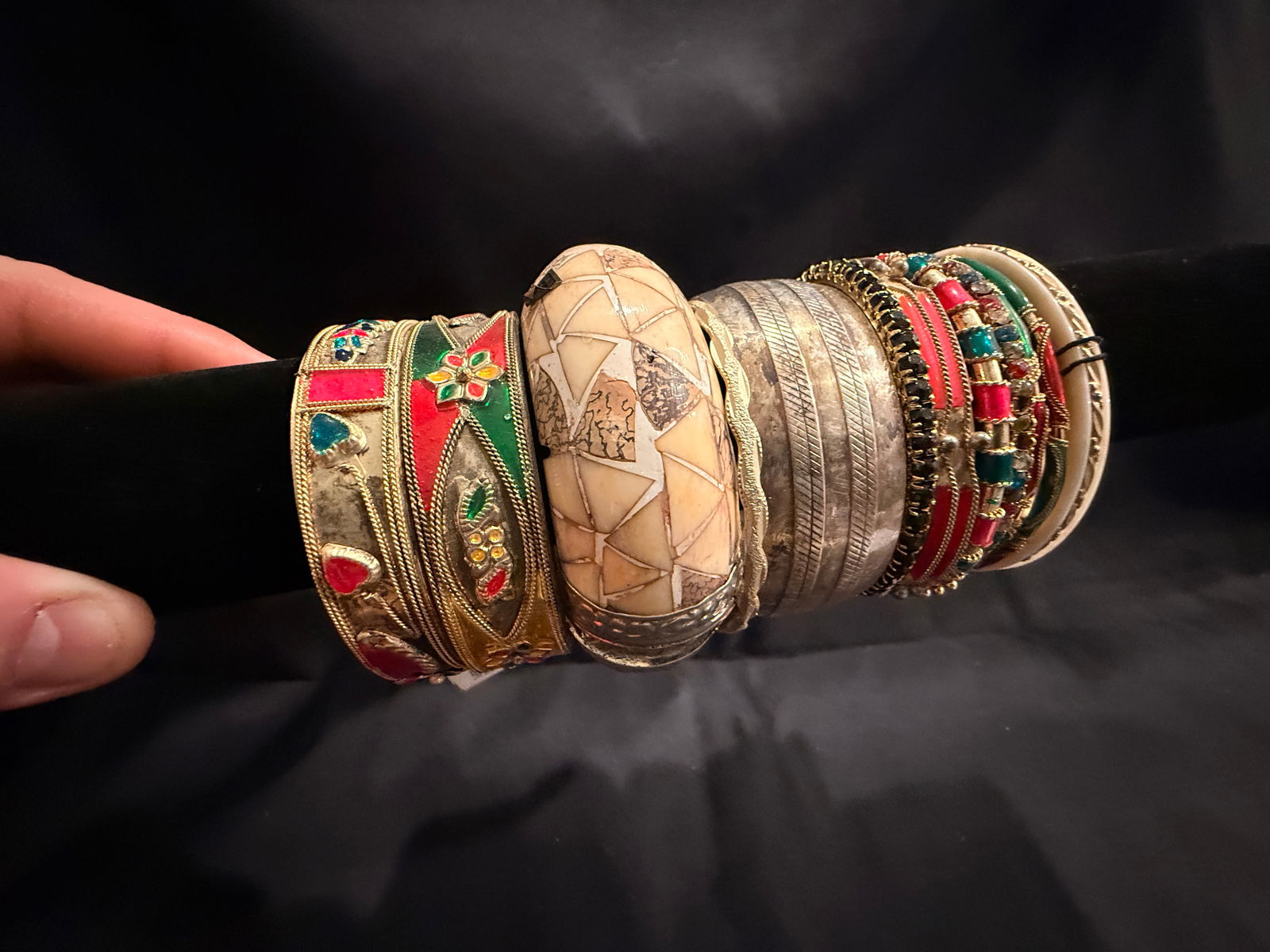 Vintage Costume Bangle Bracelets (12) (1 of 2)