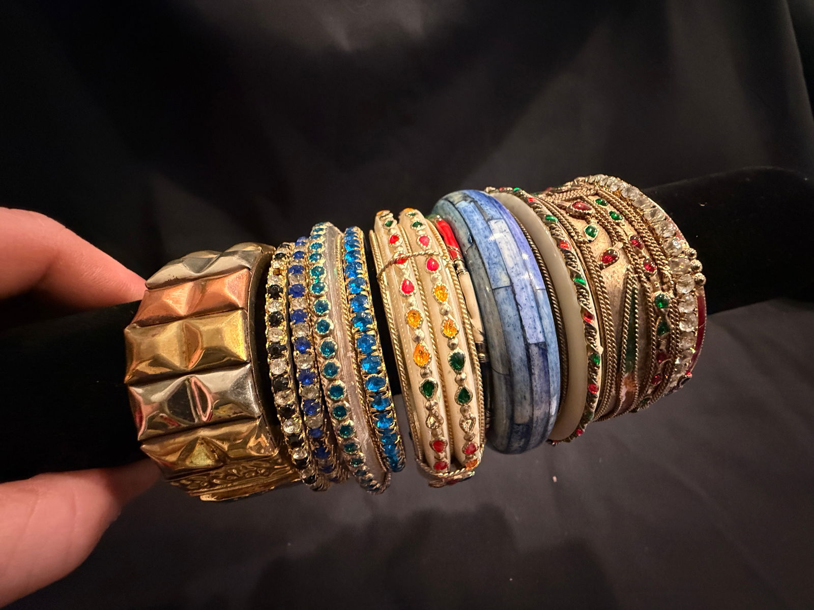 Vintage Costume Bangle Bracelets (12) (1 of 2)