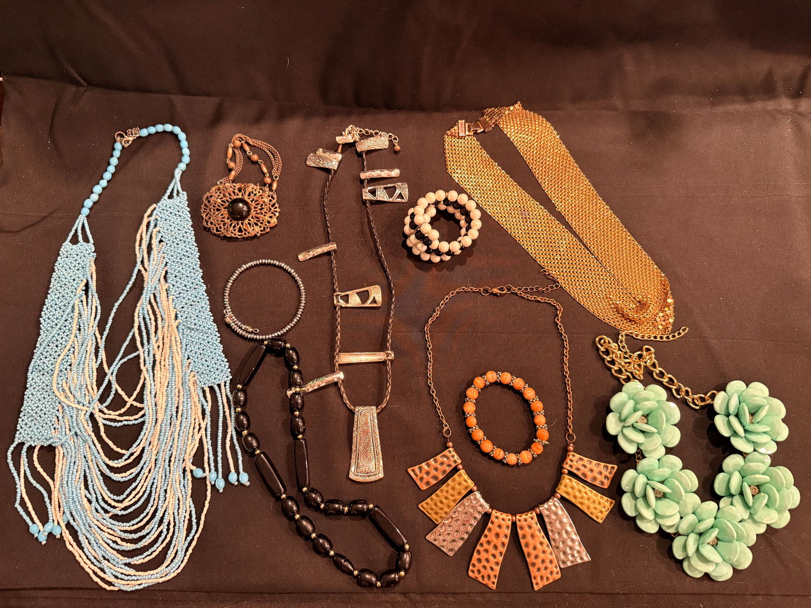 Vintage & Modern Costume Jewelry Lot (10) (1 of 5)