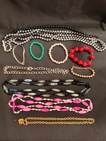 Vintage & Modern Costume Jewelry Lot (10)
