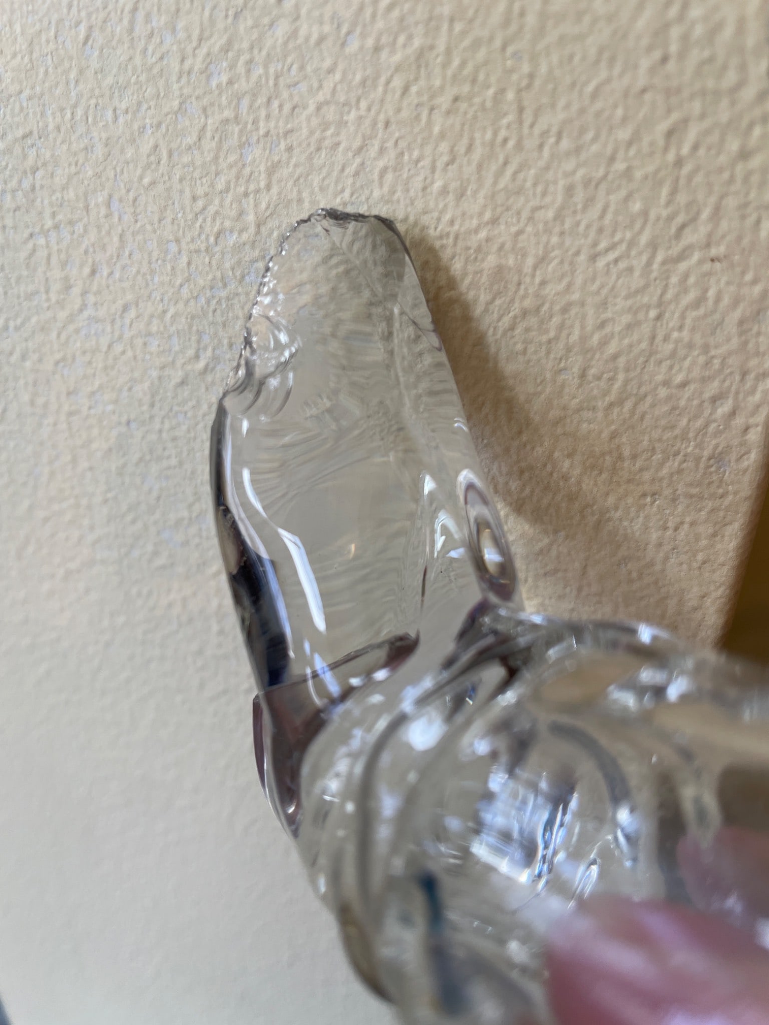 5 Crystal Decorative Items With Chips on Duck and Boot - 3