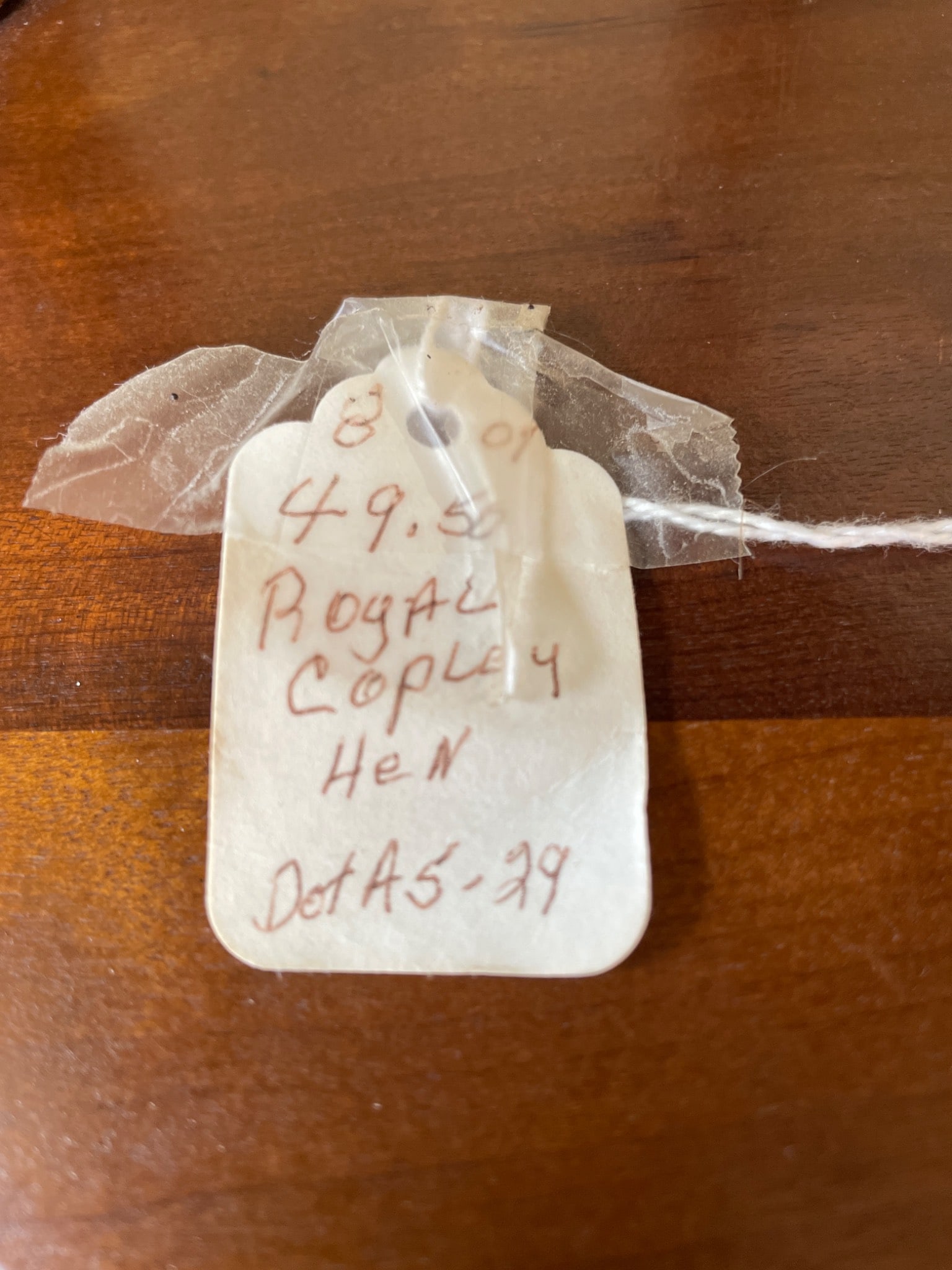 Royal Copley Ceramic Rooster Hen Figurine, Approx. 8 Inches Tall - 6