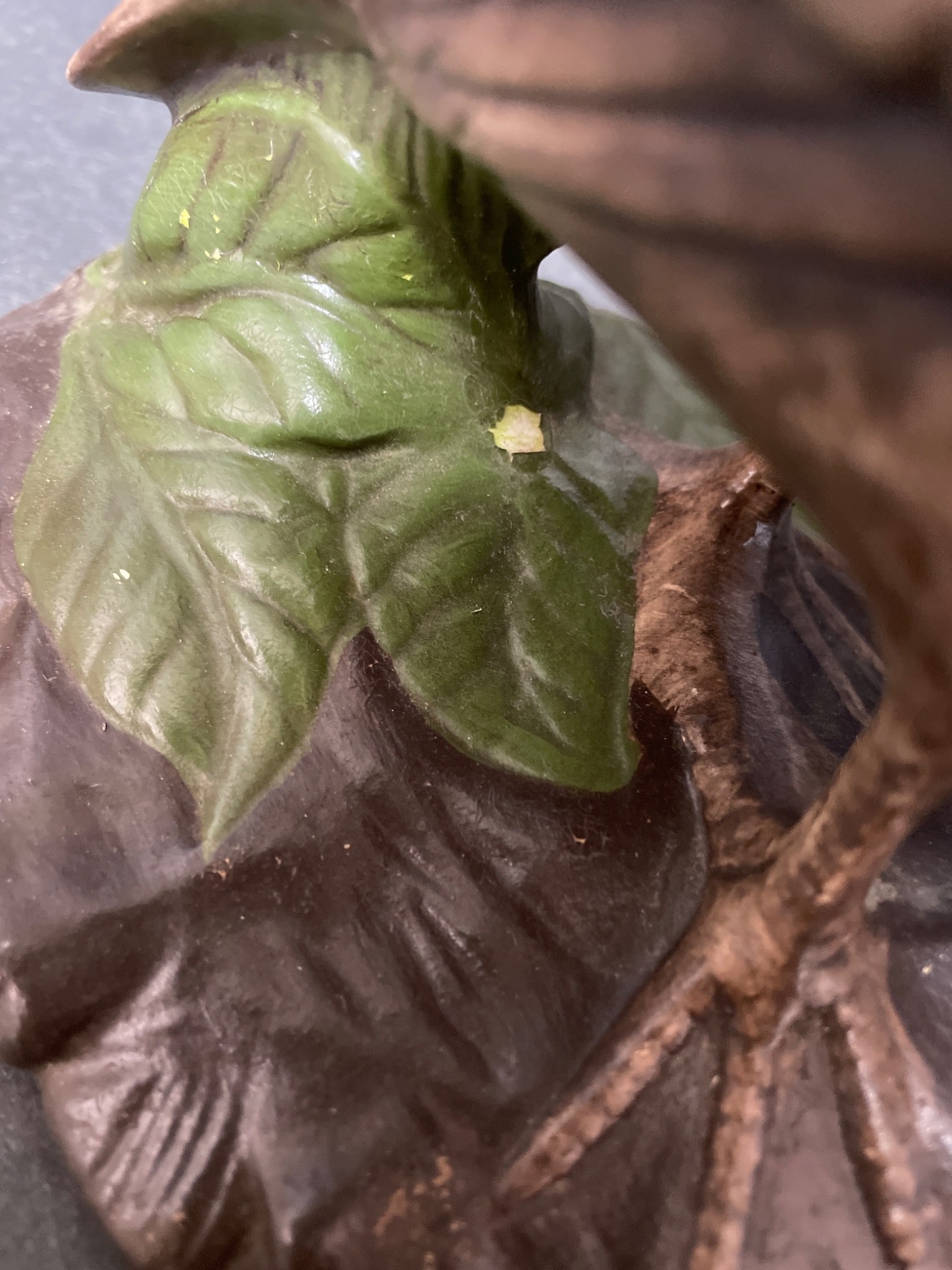 Bird Figurines: Handcrafted Single & Double Quail with Markings - 3